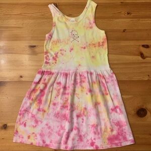 Hand tie-dyed dress